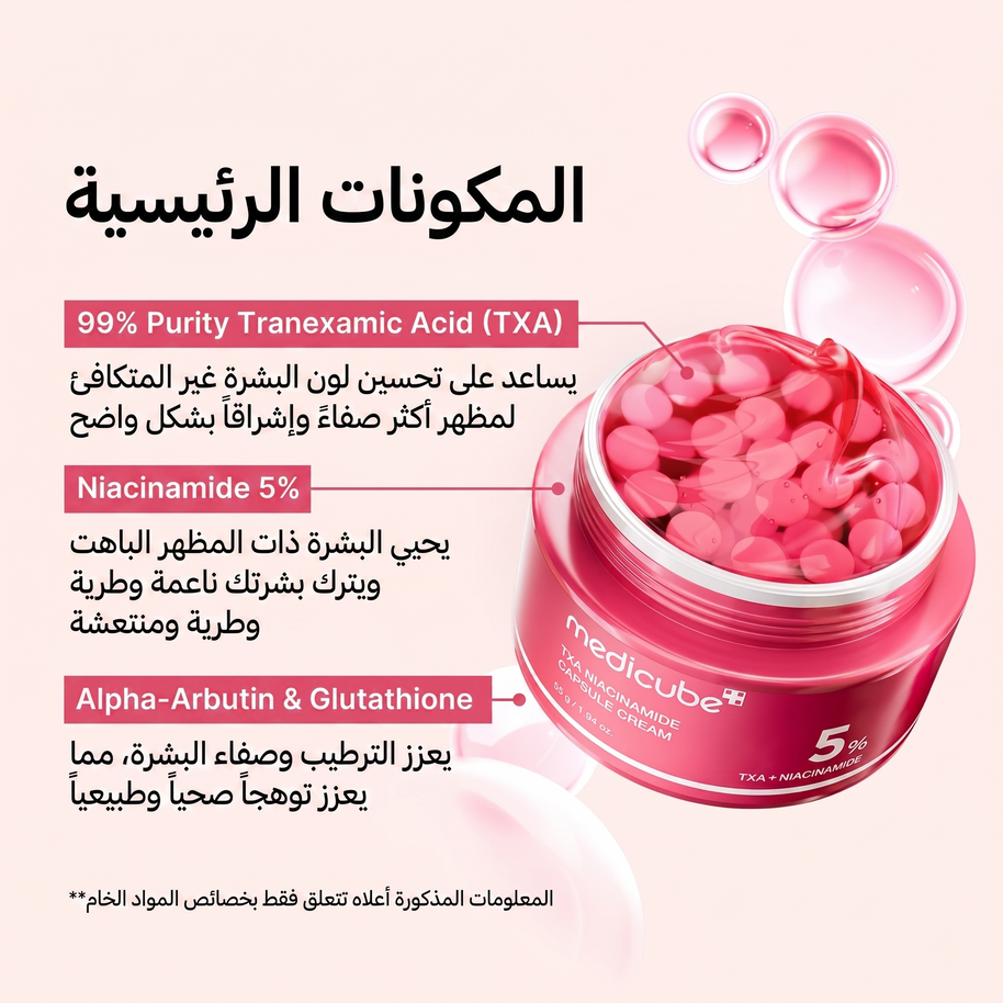 MEDICUBE - TXA  Niacinamide Capsule Cream